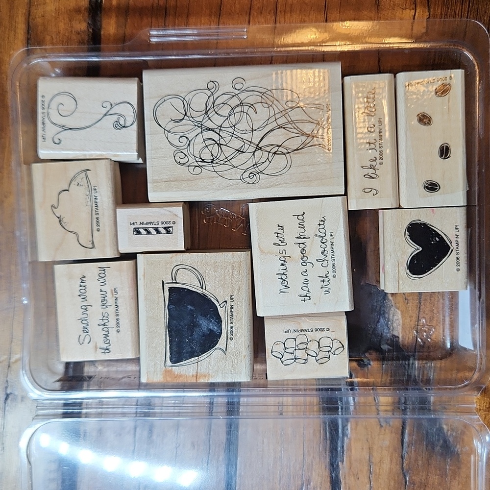🎁Stampin Up - Like it a Latte set - Picture 2 of 4